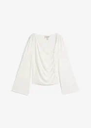 Langarmshirt aus Rippe, bonprix