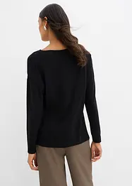 Langarmshirt aus Viskose-Mix, bonprix