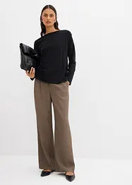 Langarmshirt aus Viskose-Mix, bonprix