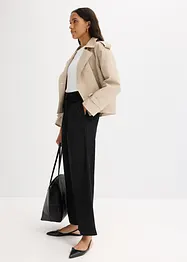 Bundfaltenhose mit Bindeband, bonprix