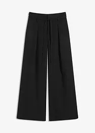 Bundfaltenhose mit Bindeband, bonprix