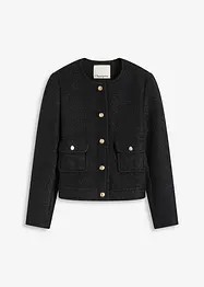 Blouson aus softem Bouclégarn, bonprix