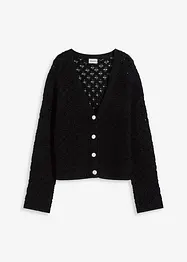 Ajour-Strickjacke, bonprix