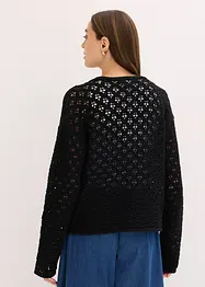 Ajour-Strickjacke, bonprix