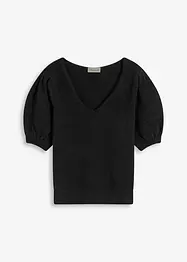 Pullover mit Kurzarm, bonprix