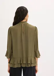 Tunikabluse mit Volants, bonprix