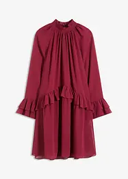 Chiffonkleid mit Volants, bonprix