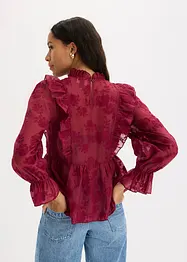 Bluse mit Stickerei, bonprix
