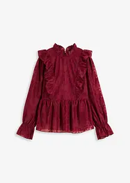 Bluse mit Stickerei, bonprix