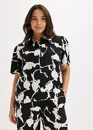Bluse aus fließendem Satin, bonprix