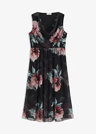 Midikleid aus softem Mesh, bonprix