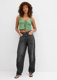 Balloon-Jeans Mid Waist, Super Soft, bonprix