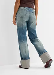 Jean droit, taille haute, bonprix