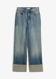 Jean droit, taille haute, bonprix