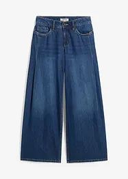 Wide-Leg-Jeans Mid Waist, bonprix