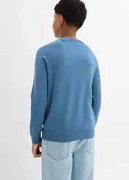 Feinstrickpullover aus reiner Baumwolle, bonprix