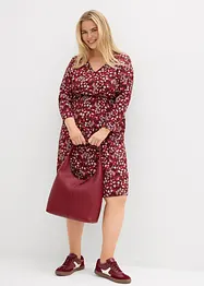 Jerseykleid aus Borkencrepe, bonprix