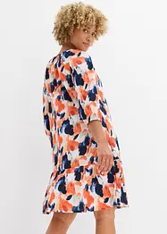 Tunika-Kleid aus Borkencrepe, bonprix