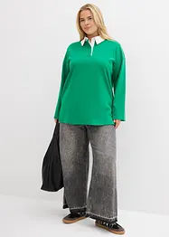 Poloshirt aus schwerer Bio-Baumwolle, bonprix