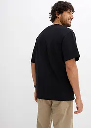 T-Shirt aus heavy Strukturjersey, Loose Fit, bonprix