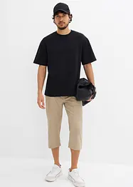 T-Shirt aus heavy Strukturjersey, Loose Fit, bonprix