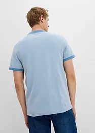 Piqué-Poloshirt mit Reißverschluss, bonprix