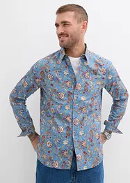 Business-Hemd aus reiner Baumwolle, Slim Fit, bonprix