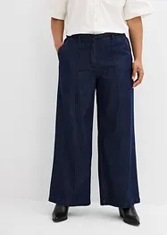 Wide-Leg-Jeans High Waist, Super Soft, bonprix