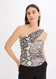 Top asymétrique avec découpe, bonprix