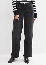 Jean large taille mi-haute, bonprix