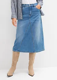 Stretch-Jeansrock, High Waist, bonprix
