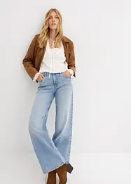 Wide-Leg-Jeans, High Waist, bonprix