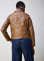 Lederjacke aus Lammnappa, bonprix