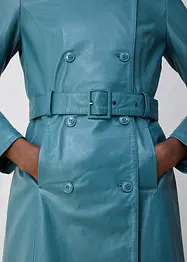 Leder-Trenchcoat, bonprix