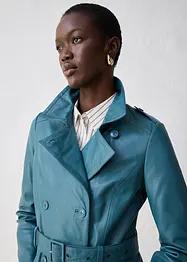 Leder-Trenchcoat, bonprix