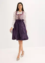 Dirndl mit bestickter Schürze (2-tlg. Set), bonprix