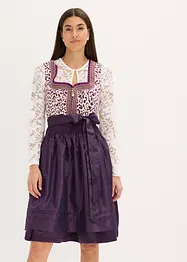 Dirndl mit bestickter Schürze (2-tlg. Set), bonprix