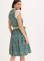Dirndl mit Pailletten Schürze (2-tlg.Set), bonprix
