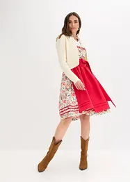 Dirndl mit bestickter Schürze (2-tlg. Set), bonprix