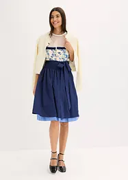 Dirndl mit bestickter Schürze (2-tlg. Set), bonprix