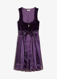 Dirndl mit Samt in Midilänge (2-tlg.Set), bonprix