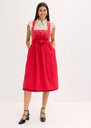 Dirndl mit Samt in Midilänge (2-tlg.Set), bonprix