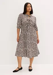 Robe en jersey avec nouettes, bonprix