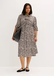 Robe en jersey avec nouettes, bonprix