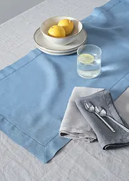 Lot de 2 serviettes de table en lin, bonprix