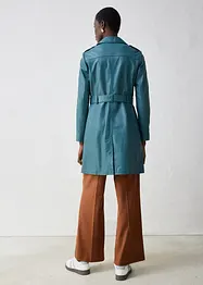 Leder-Trenchcoat, bonprix
