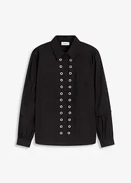 Blouse à détails rivets, bonprix