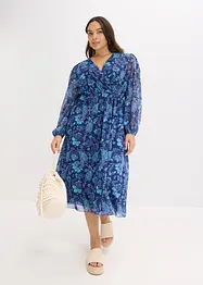 Robe midi en mesh, bonprix