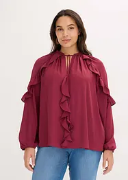 Tunikabluse mit Volants, bonprix