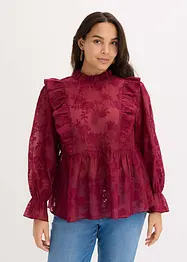 Bluse mit Stickerei, bonprix